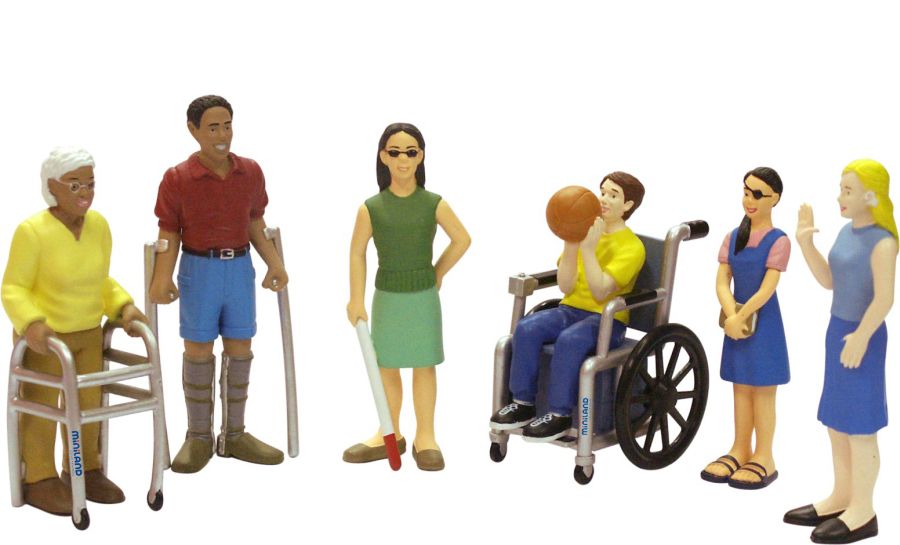 Handicap - 6 figur Miniland