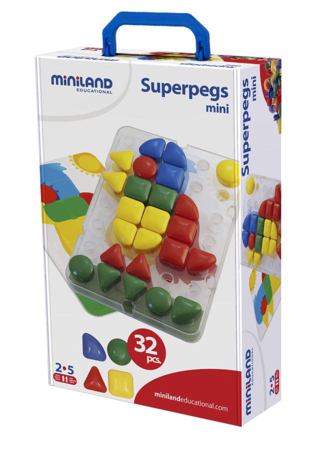 Superpegs Mini 32ks Miniland